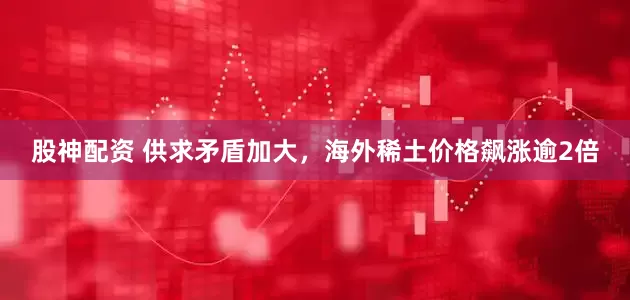 股神配资 供求矛盾加大，海外稀土价格飙涨逾2倍