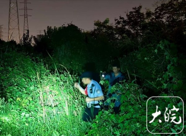 安泰证券 合肥八旬老人走失树林后获救