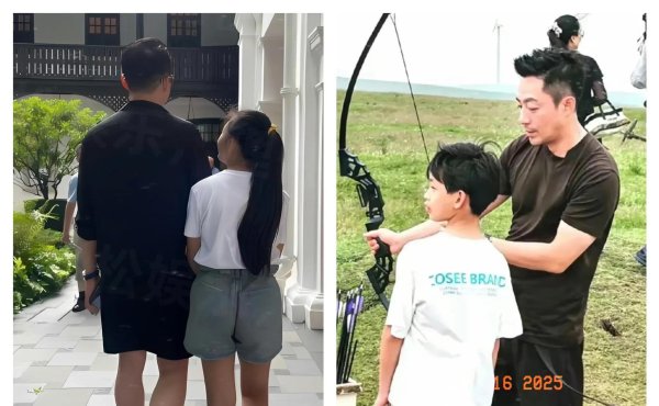 牛千万 汪小菲回台北带小箖箖逛公园，称赞张兰做事雷厉风行，应向其学习